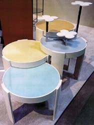 Four-Level Stackable Table