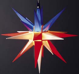 Patriotic Moravian Star