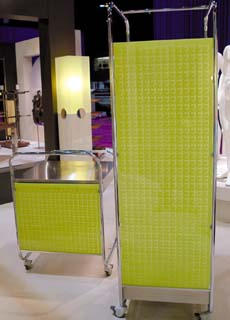 &#034;t&#034; Promotional Cart and Etagere