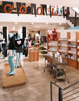 Barneys COOP – Merchandising and Store Design