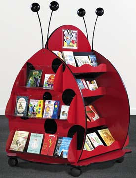 Ladybug and Beetle Book Towers