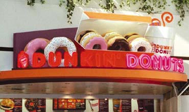 Dunkin&#039; Donuts Sign