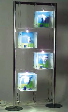 Floating Acrylic Cube Set