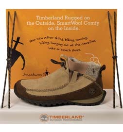 Timberland Smart Wool Footwear Launch | VMSD.com