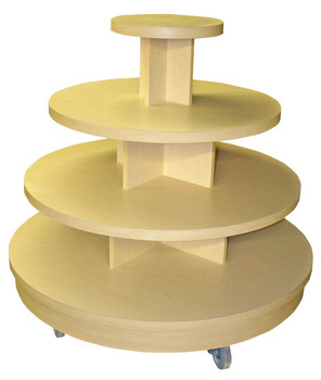 4-Tier Round Table