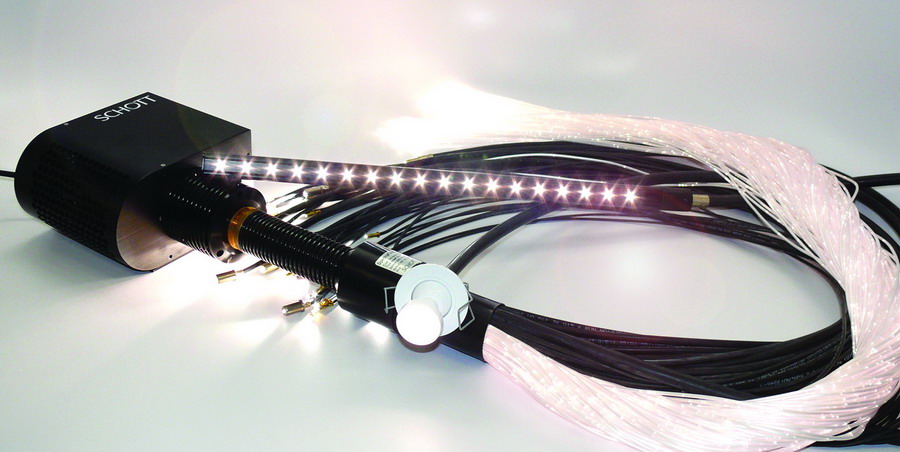 LED-Glass Fiberoptics Lighting