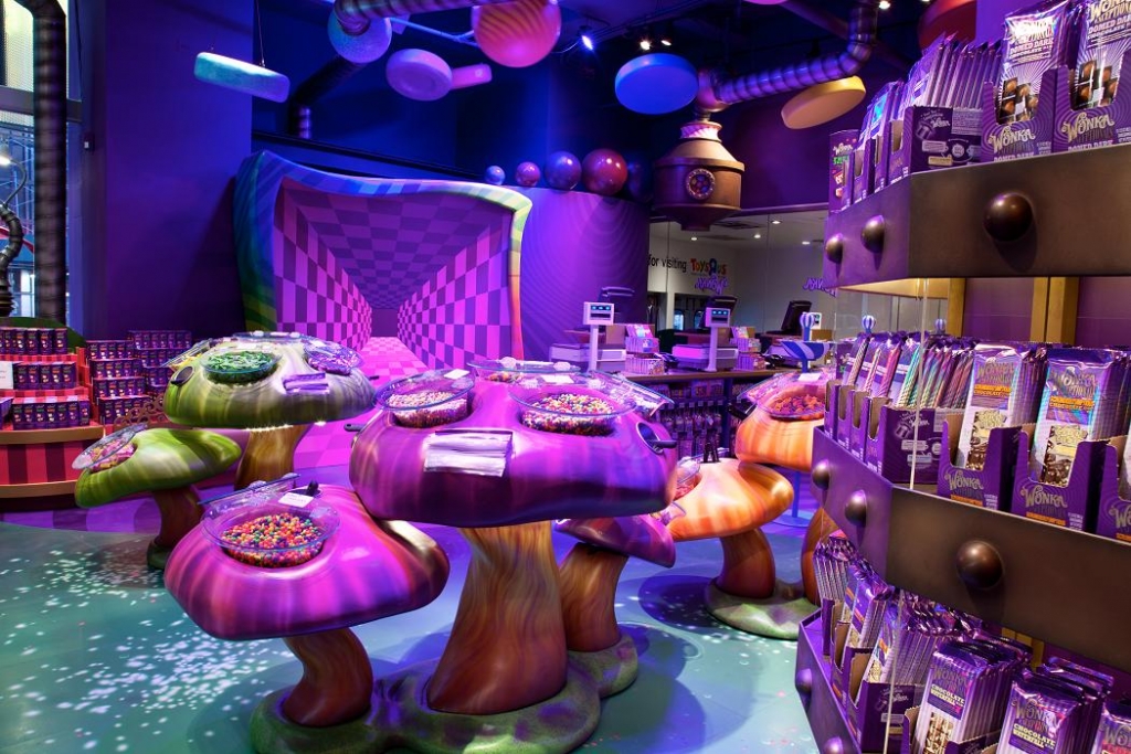 wonka candy store