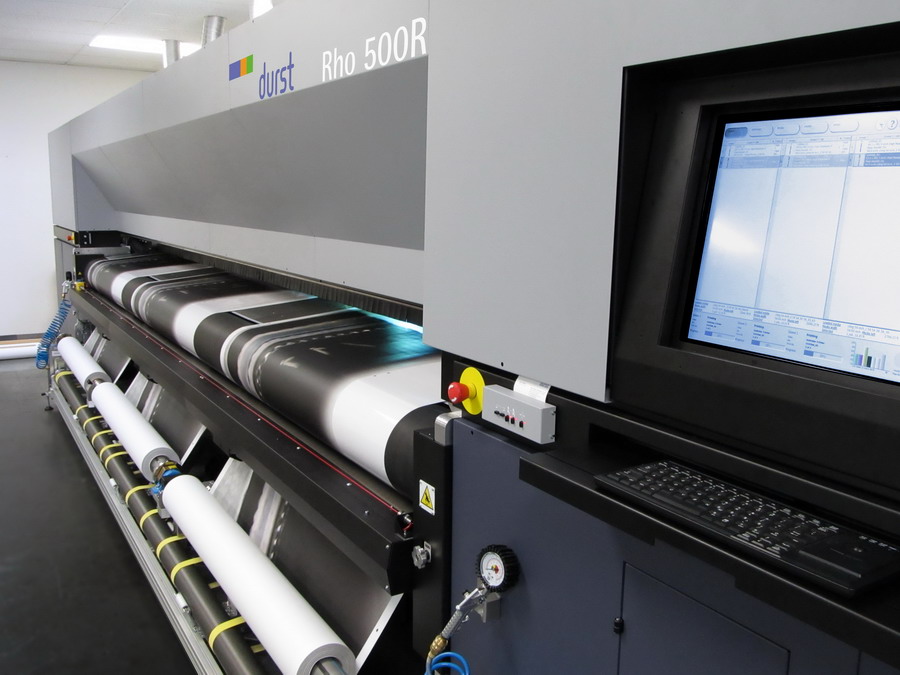Durst Rho 500R Superwide Roll-to-Roll UV Inkjet Printer