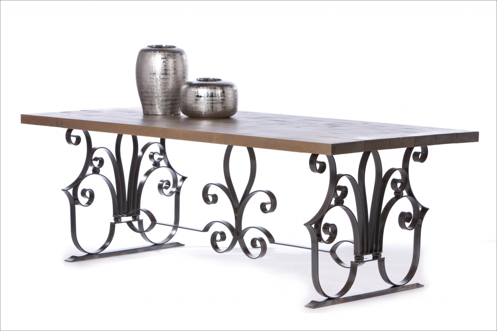 French Iron Table