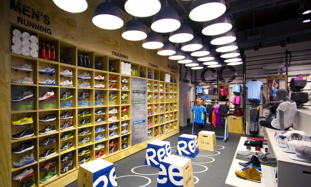 Reebok, N.Y. – Visual Merchandising and Store Design