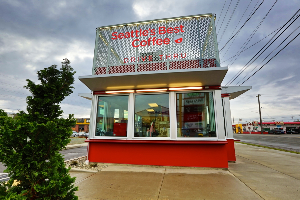 Seattle’s Best Coffee Unveils Drive-Thru-Only Store