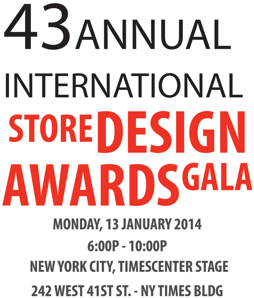 ON SALE NOW! Reserve Your Spot for the 43rd International Store Design Awards Gala!