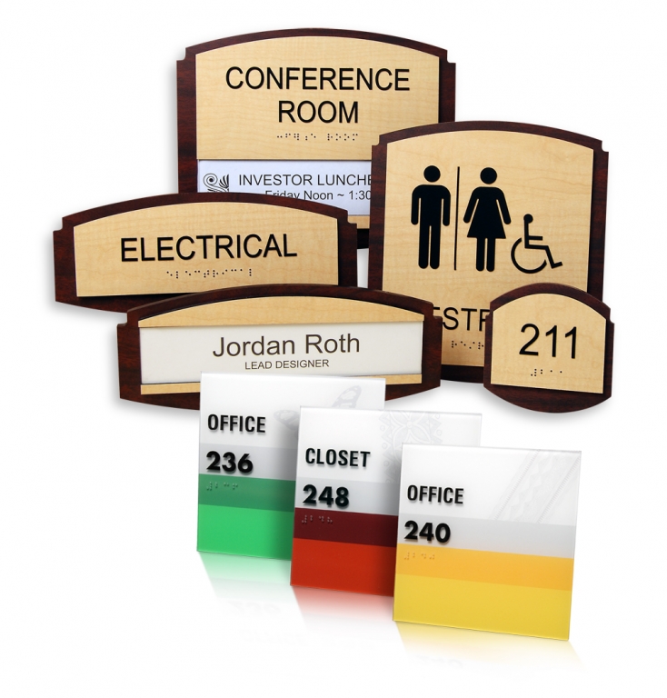 Architectural and ADA Compliant Signs