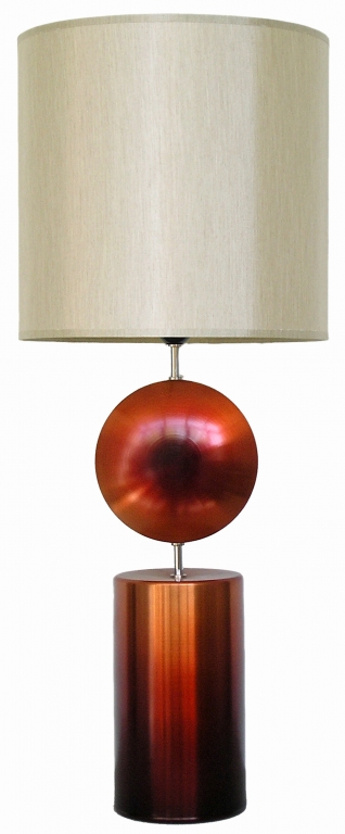 Large Gong Table Lamp