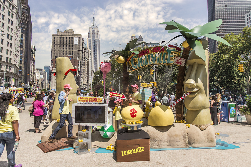 The Great Lemonation Imagionation Collaboration: summer project unites NYC grade-schoolers with leading brand agency to create and operate &#039;dream&#039; lemonade stand in heart of the city