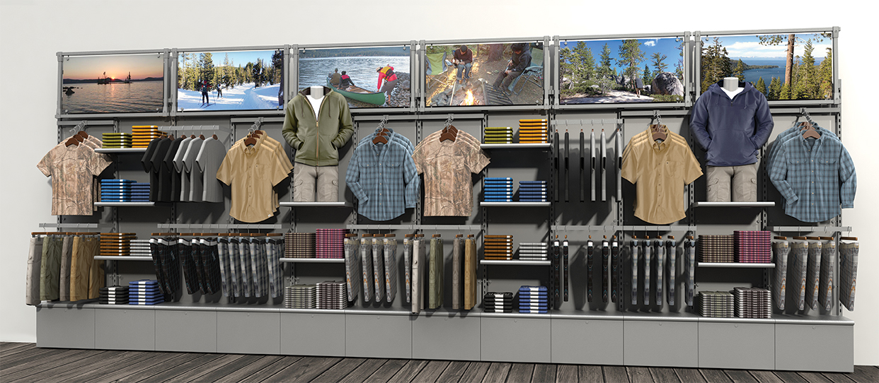 Grand + Benedicts Set to Unveil New Fixture System at GlobalShop – Visual  Merchandising and Store Design
