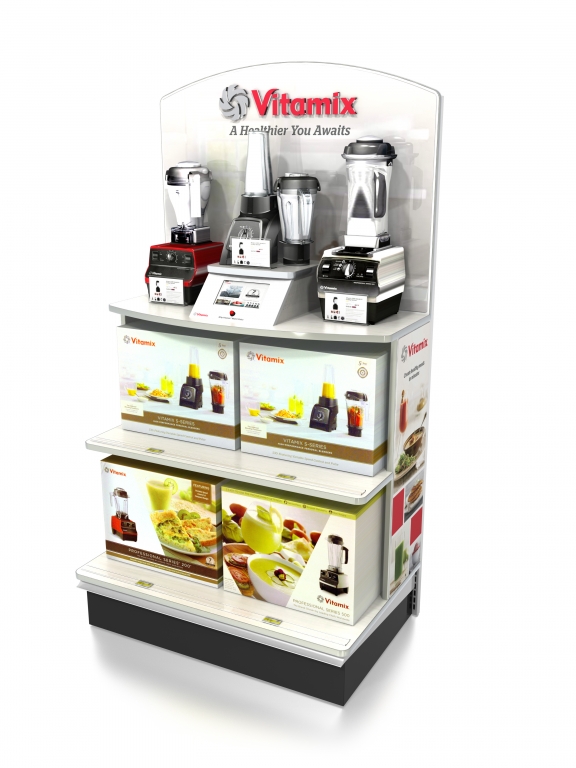 Vitamix Endcap Merchandiser