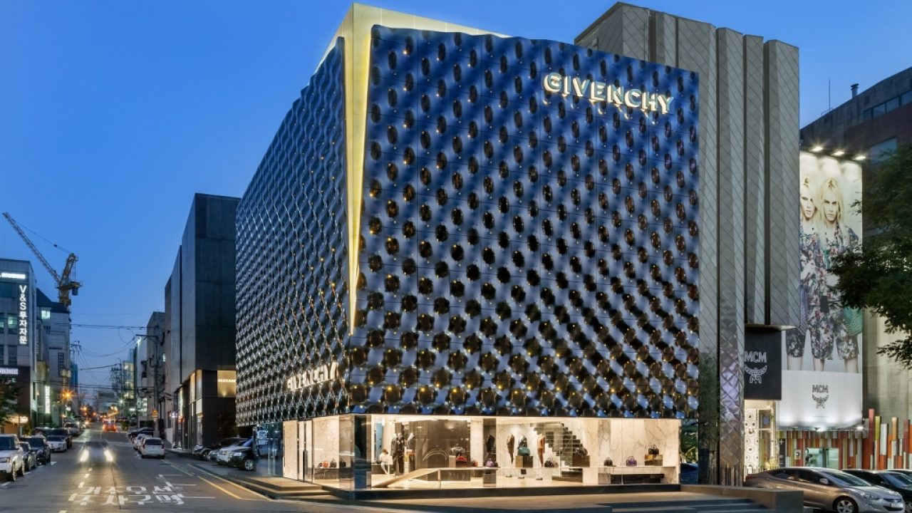 Givenchy has opened its first Japanese flagship
