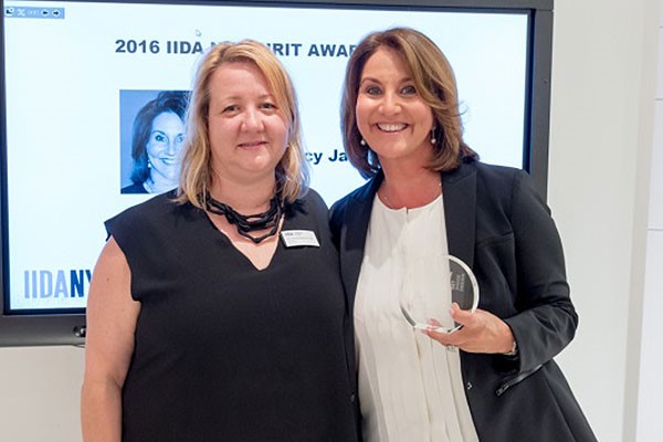 Nancy Jackson, President of Architectural Systems Receives IIDA NY Spirit Award 2016 and Completes 14 Years as IIDA NY Board Member