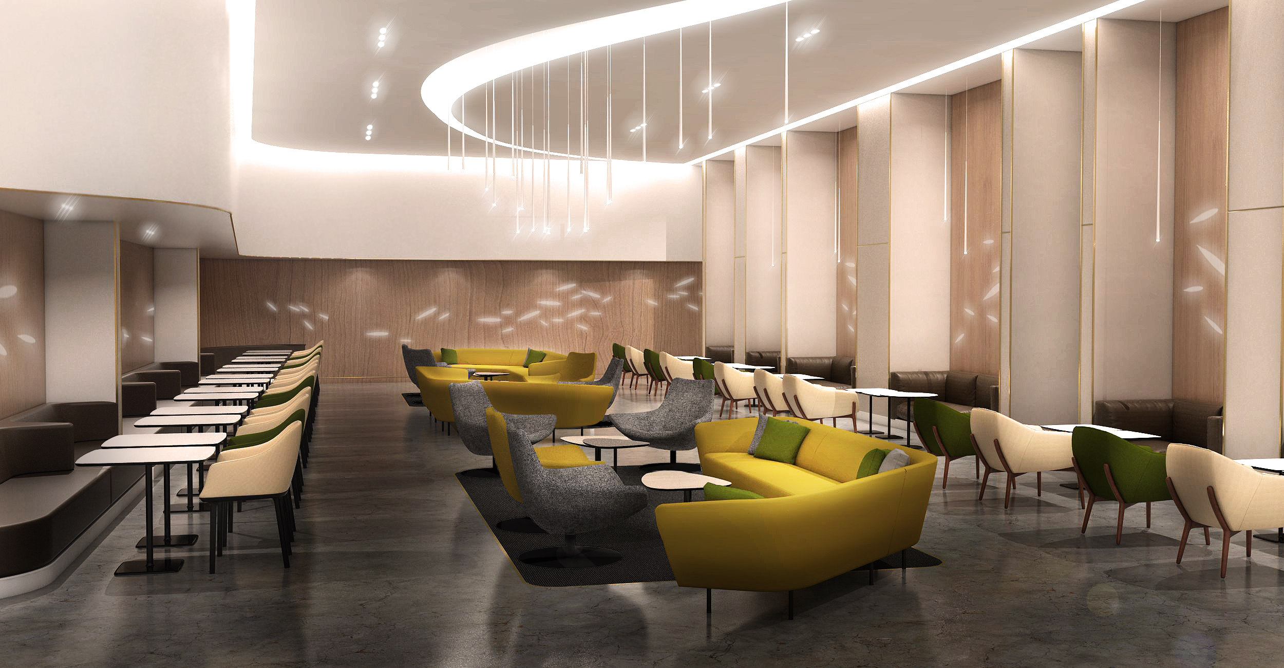 Brandimage designed the VIP lounge for the Daegu Shinsegae department store in South Korea
