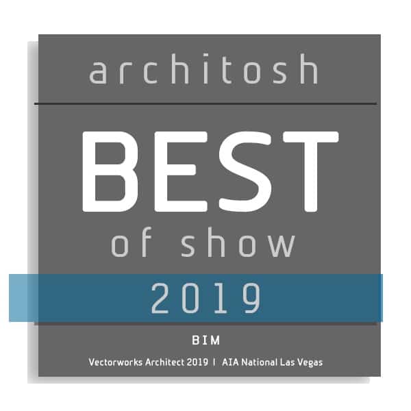 Vectorworks, Inc. Adds Two Prestigious Awards from Architosh and BUILD Magazine