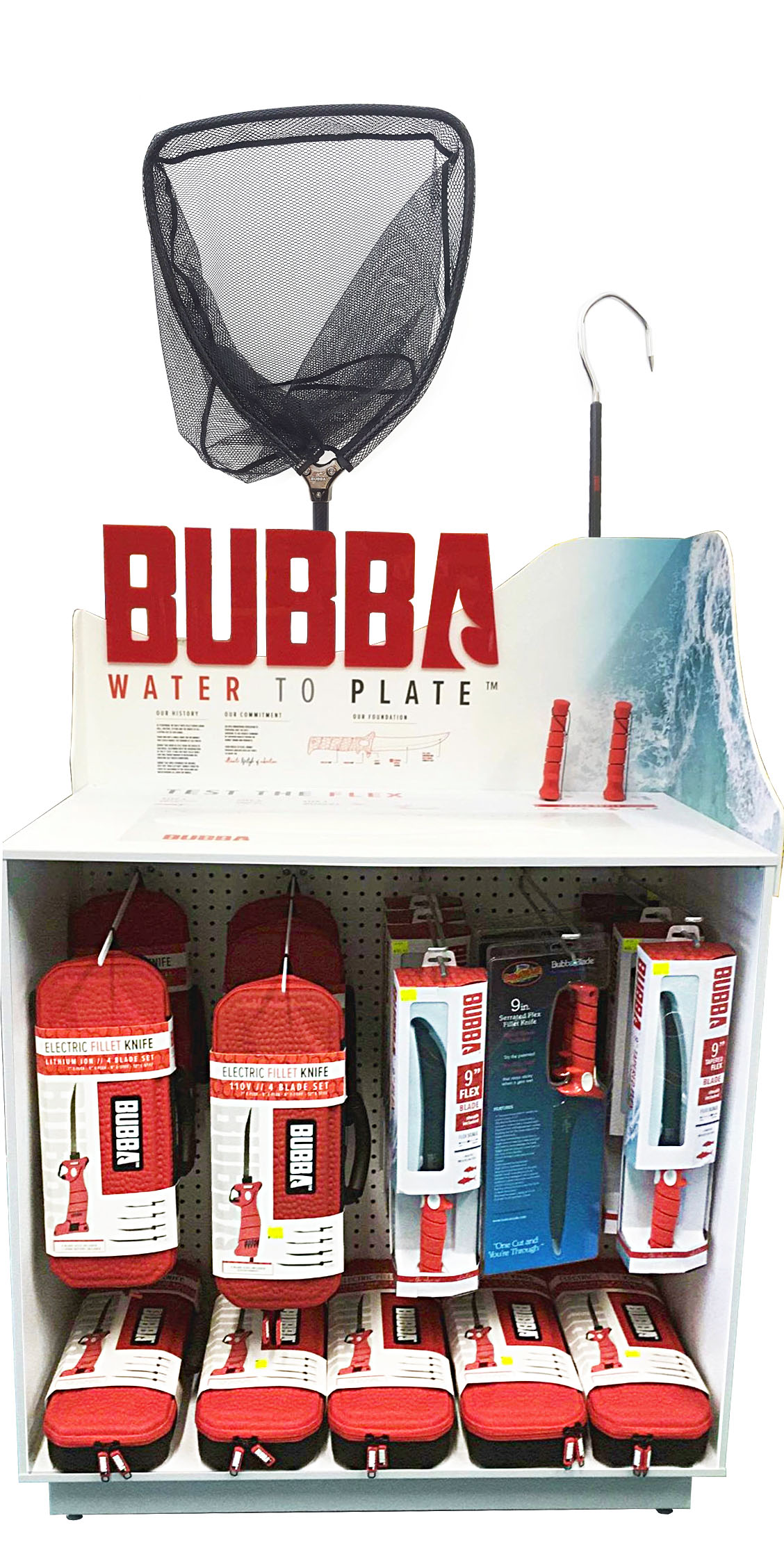 BUBBA Captures Sport Fishing Lifestyle with Latest Merchandising Display