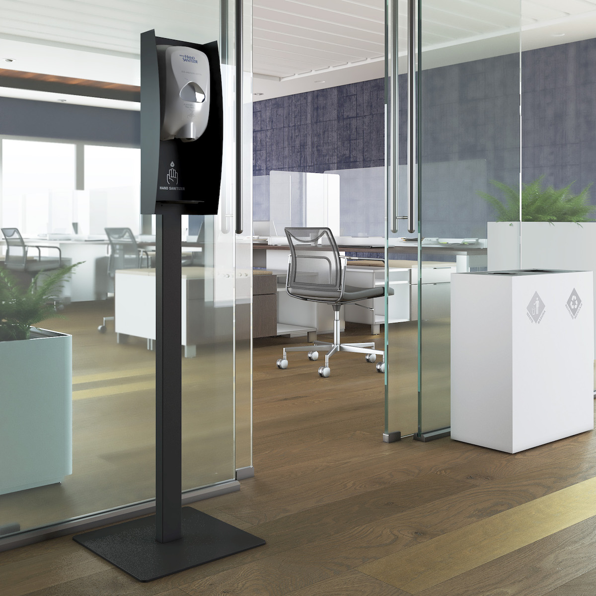 Magnuson Group Introduces HAANDER &amp; ISBIT — High-Design Hand Sanitizer Stations for Indoor Environments