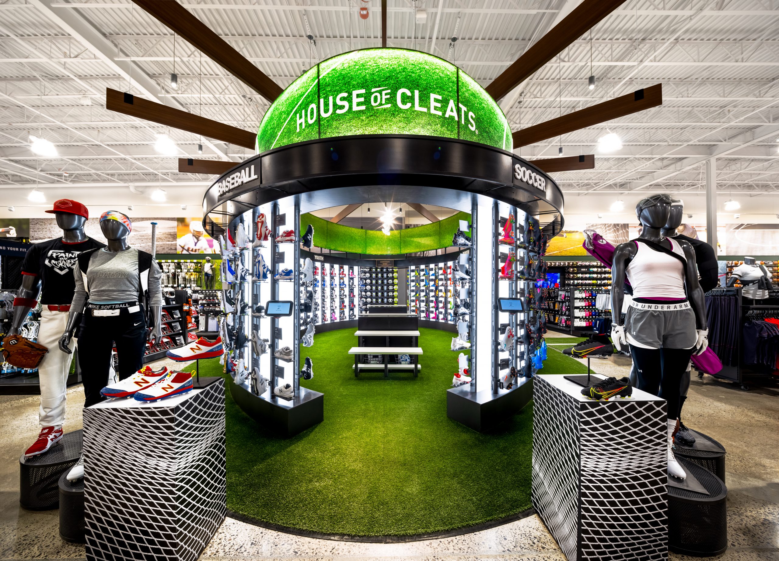 Dick's Sporting Goods Knocks It Out of the Park with “House of Sport”  Experiential Concept – Visual Merchandising and Store Design