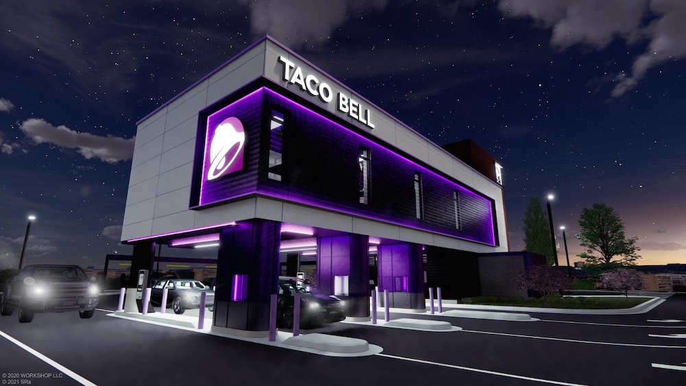 Taco Bell Introduces 2-Story Concept with 4 Drive-Thru Lanes