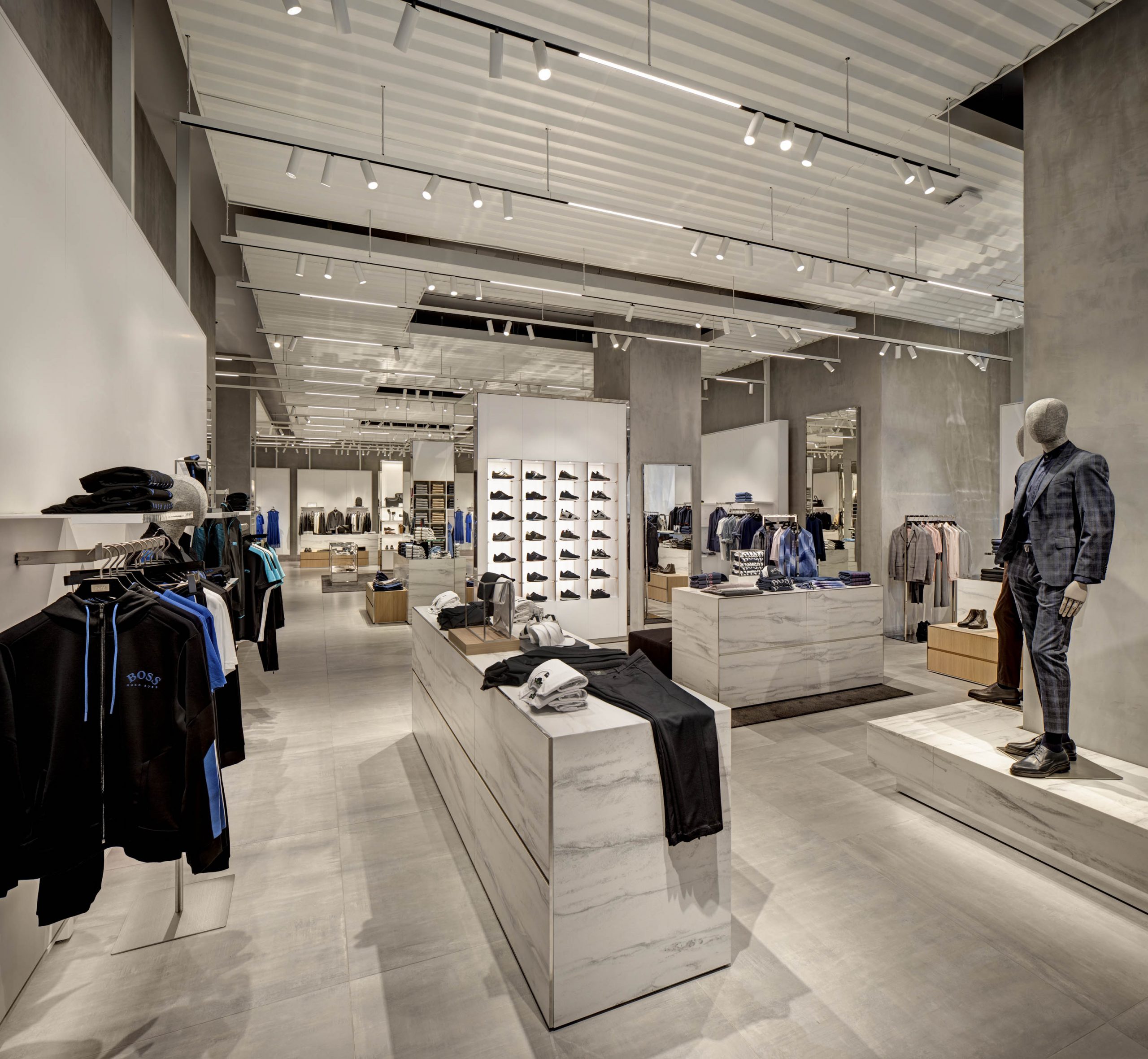 Inside the Design of Hugo Boss' New York Flagship – Visual Merchandising  and Store Design