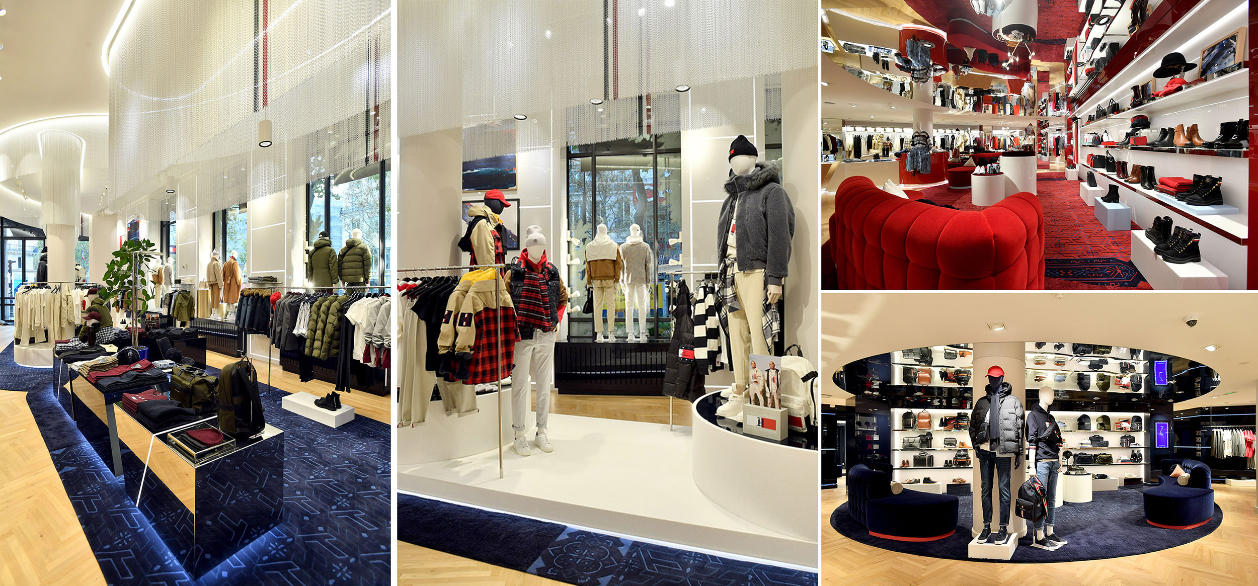 Tommy Hilfiger reabre flagship emblemática de Paris com versão