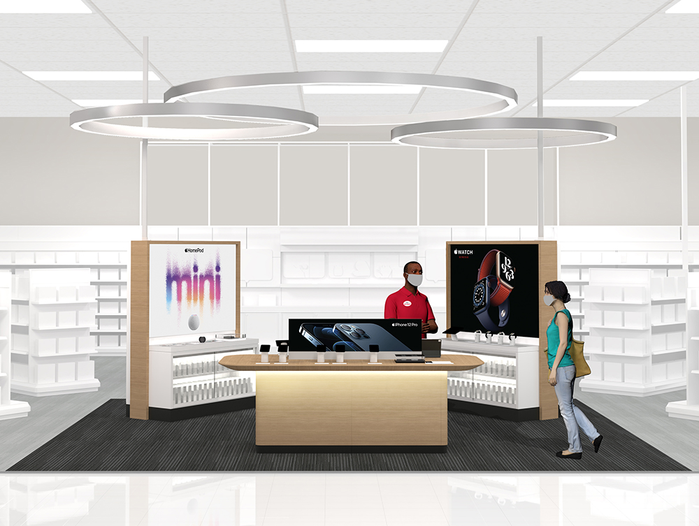 Target to Double Number of Apple Shop-in-Shops