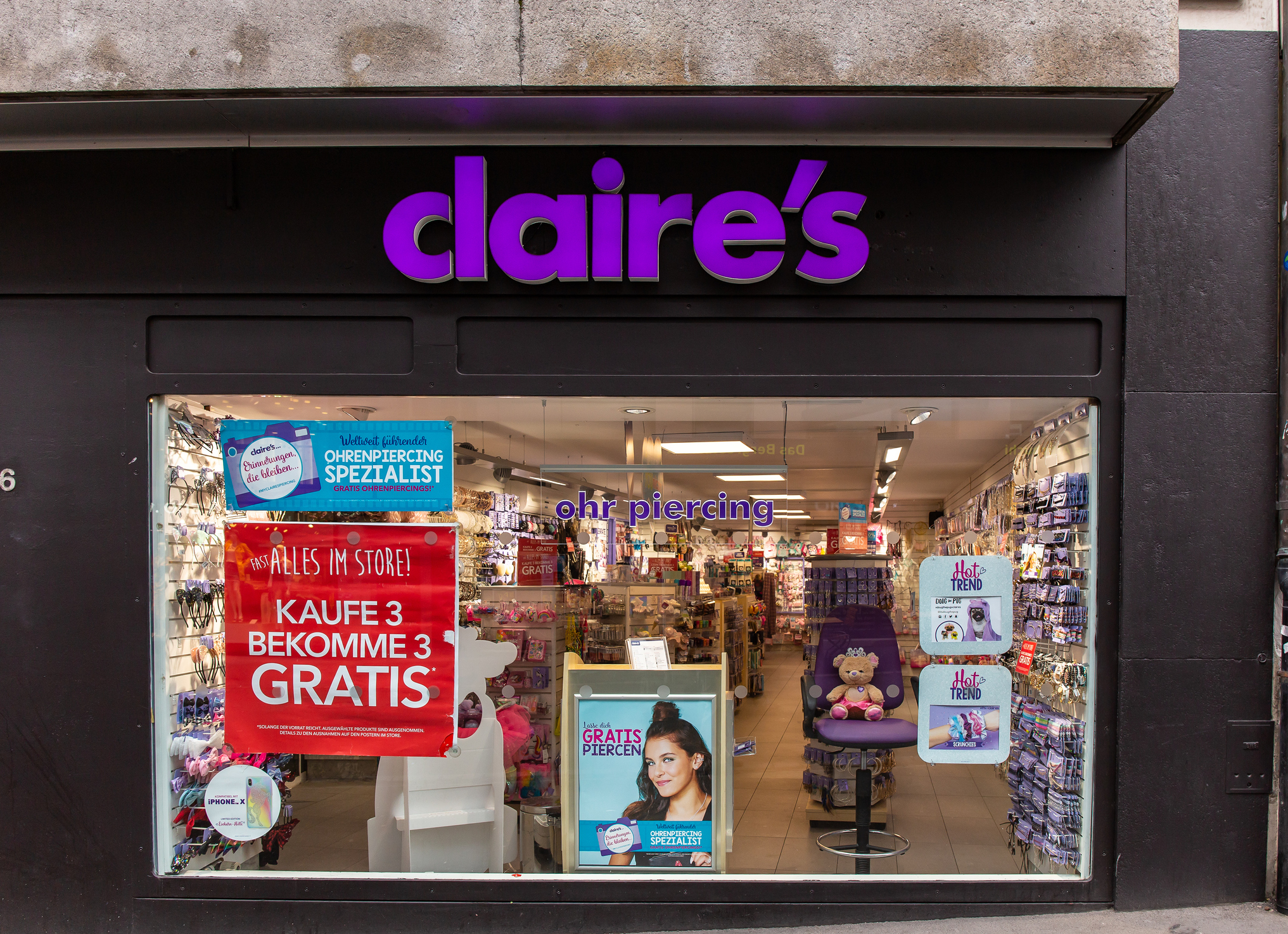 Claire’s Files IPO Papers