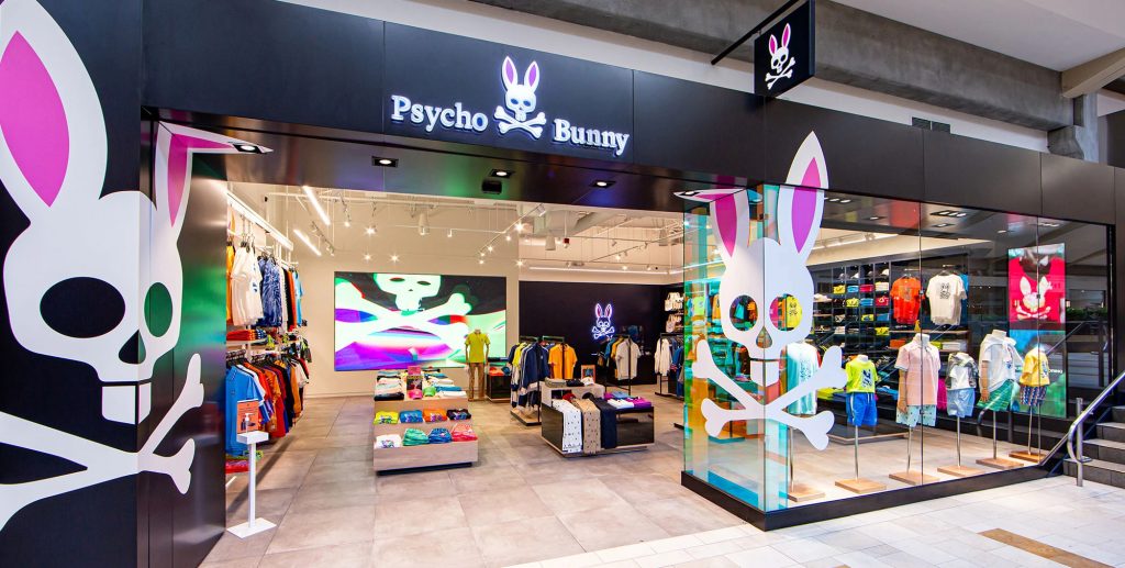 Psycho Bunny Debuts in Dubai – Visual Merchandising and Store Design