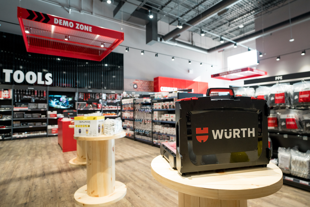 Wurth Opens First 24/7 Self-Checkout Store in Canada