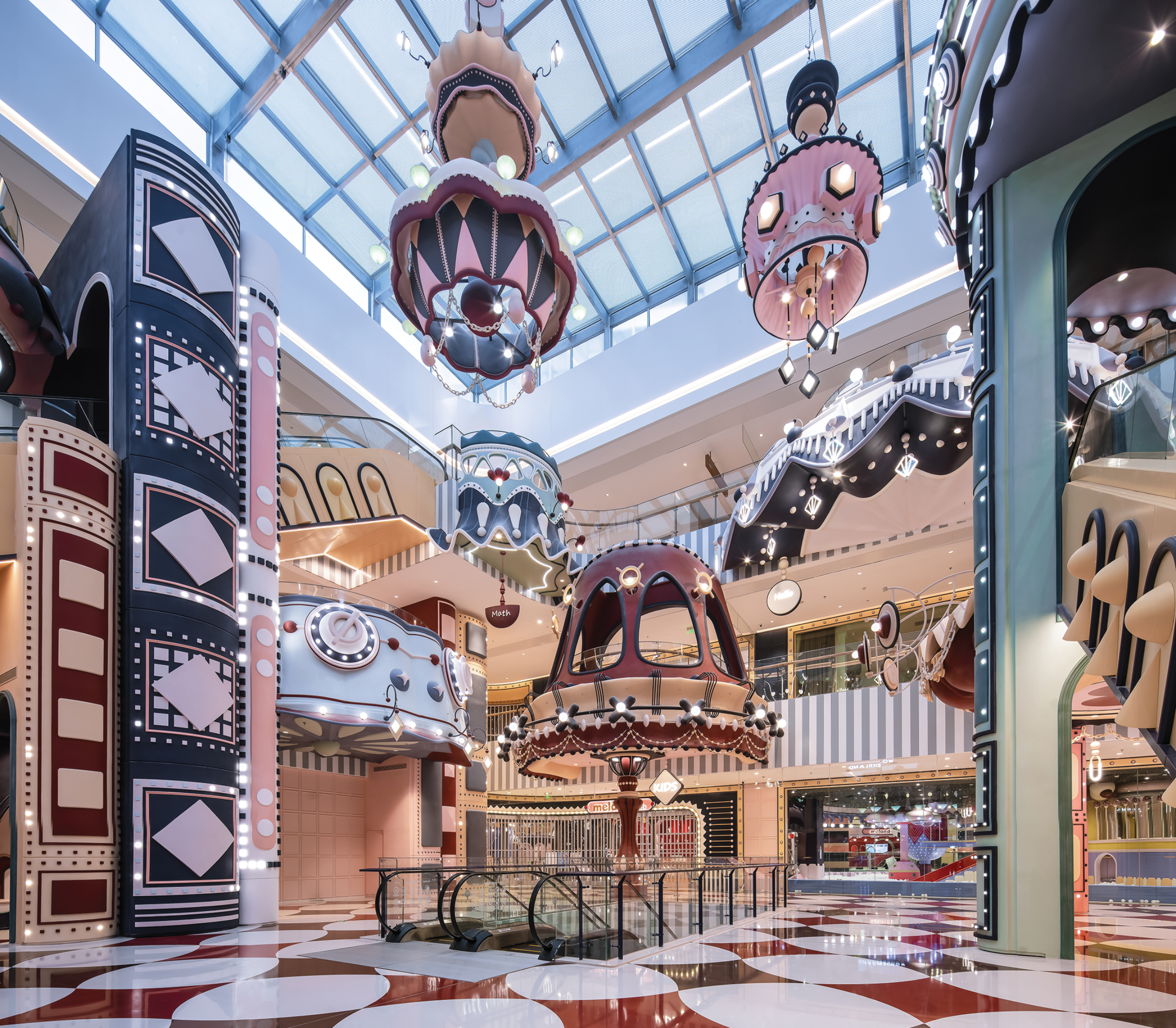 Shopping Mall Becomes a Whimsical Wonderland Thanks to Shanghai Firm
