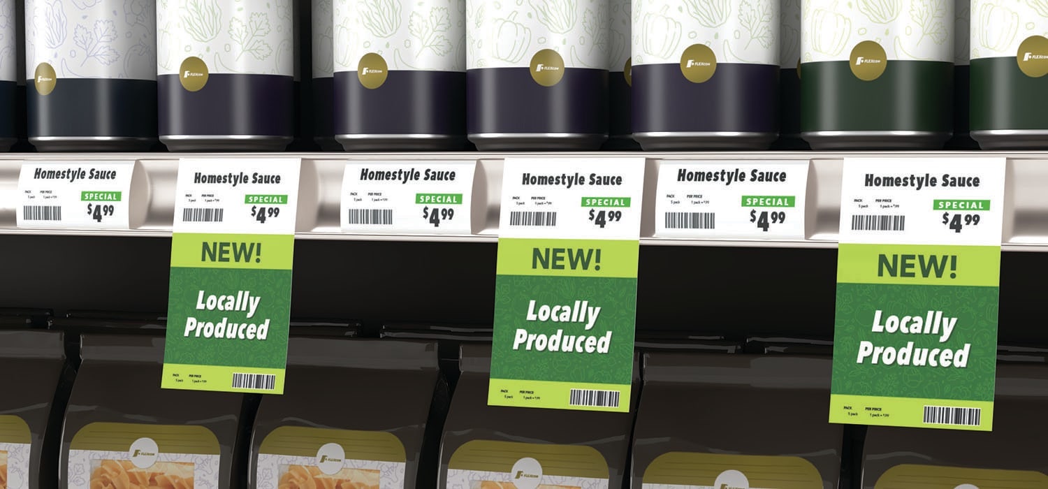 FLEXcon Expands Product Line for Shelf Tags and Shelf Markers with Green Alternative