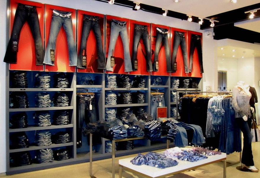 Guess Finds a Low Cost Solution for Remodeling Stores Visual Merchandising and Store Design