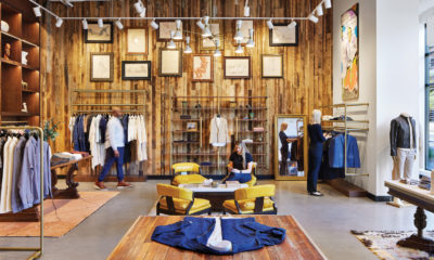 14-Foot-High Ceiling Presents a Unique Challenge for Designers of Billy Reid’s New Store