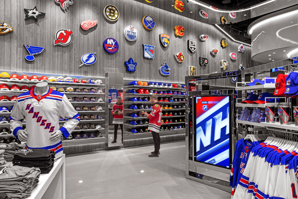 National Hockey League Opens 2-Level Flagship in Manhattan