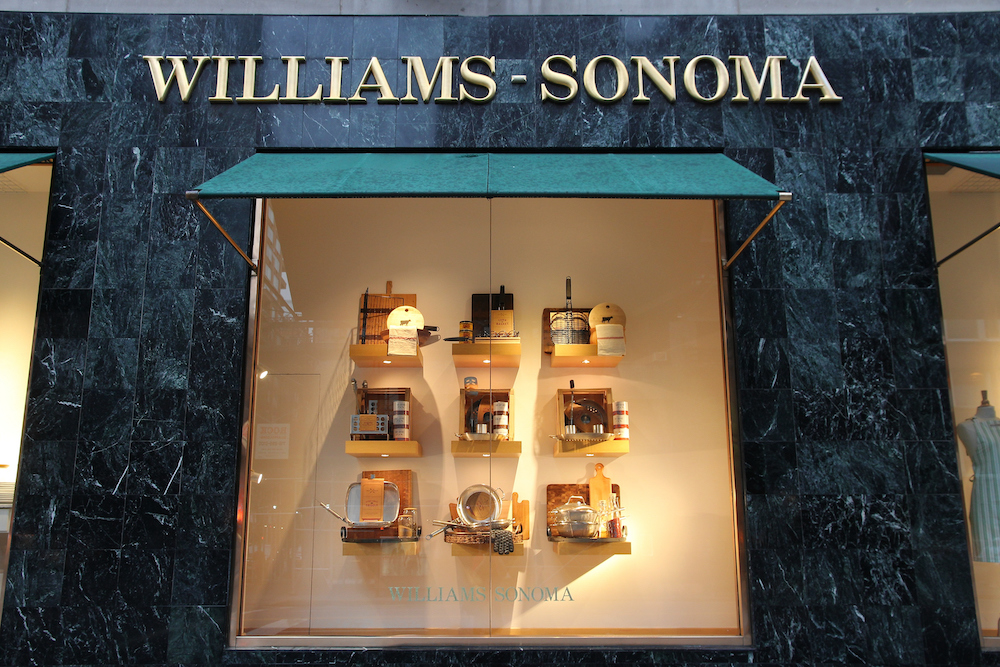 Williams-Sonoma Keeps Momentum Going at Physical Stores