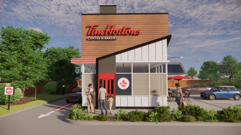 Tim Hortons just opened their first location in India. I don't