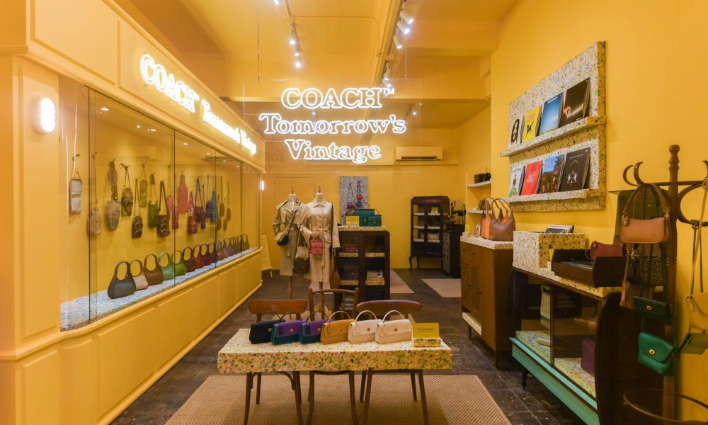 Coach Pop-Ups Pay Tribute to the Brand's First New York Store