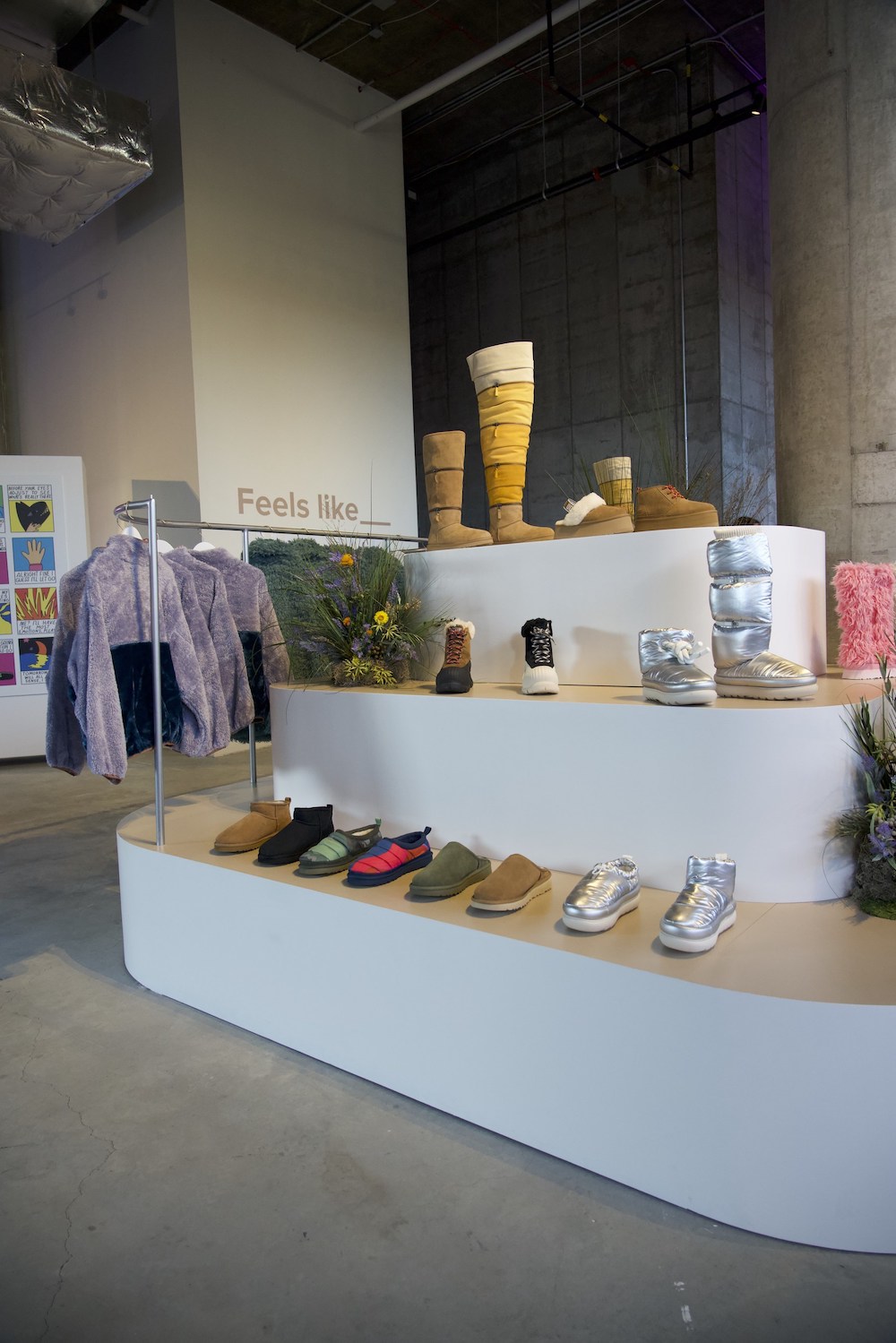 caress rainfall clutch UGG to Open 4 Pop-Up “Feel Houses” – Visual Merchandising and Store Design