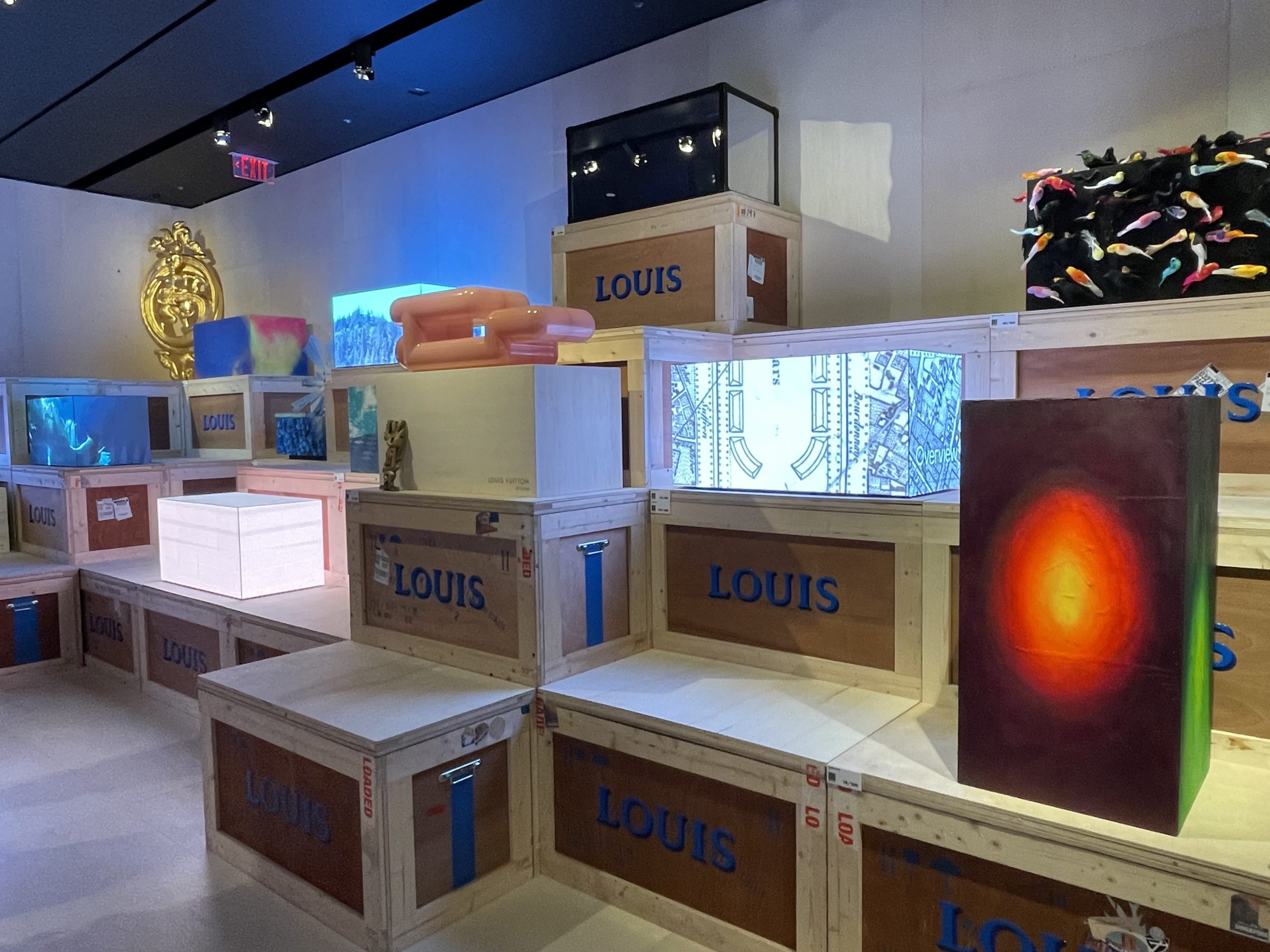 Louis Vuitton's Traveling Exhibition: 200 Trunks, 200 Visionaries - Paradise