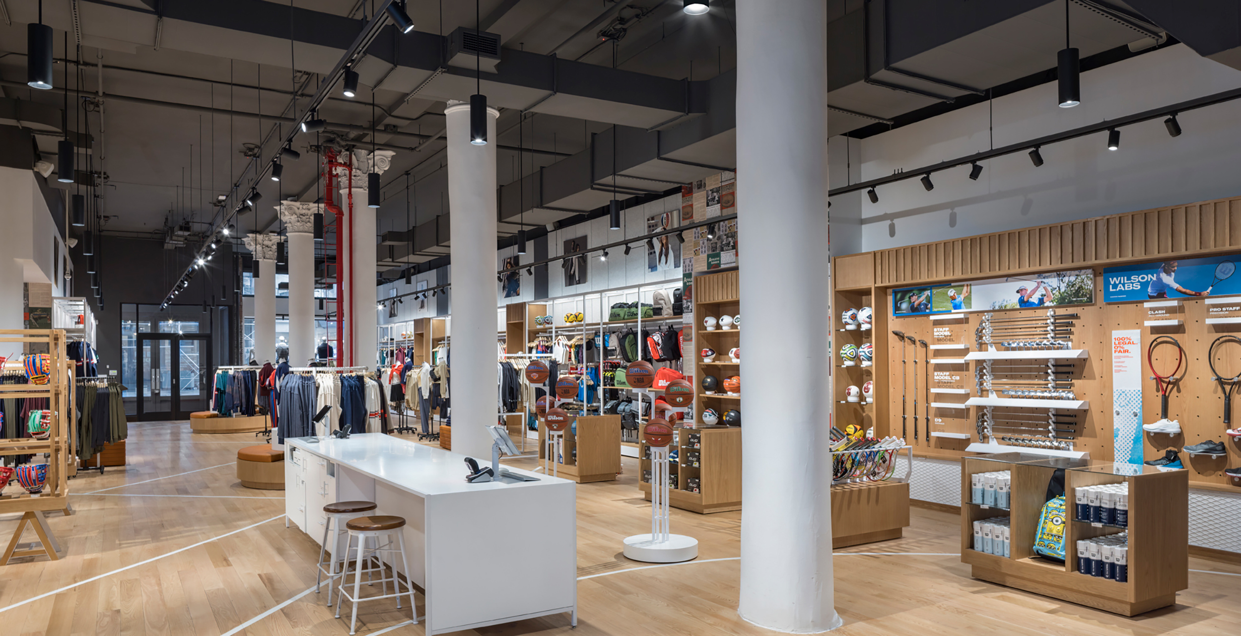 WILSON SPORTING GOODS OPENS NYC FLAGSHIP STORE - Made for the W