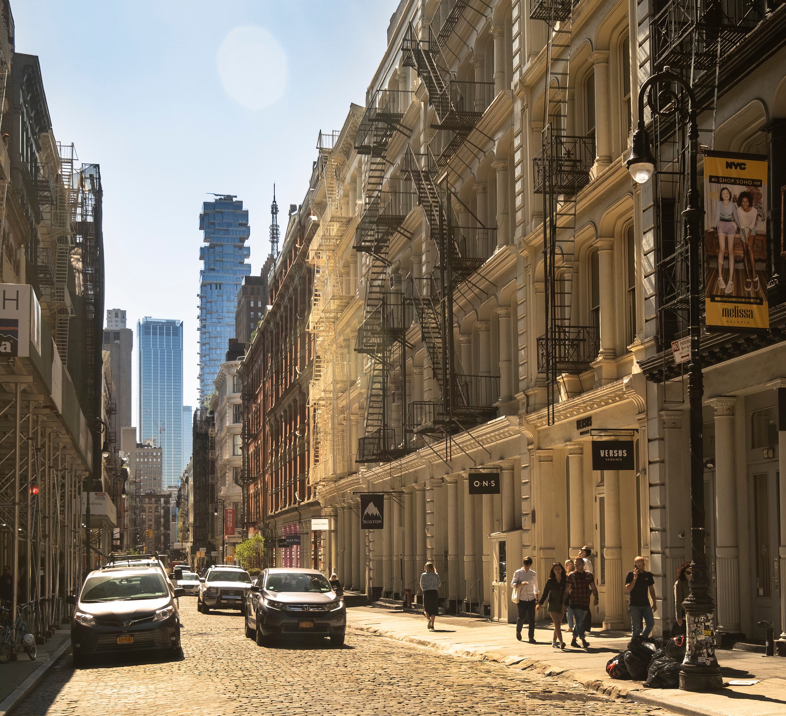 Louis Vuitton Store Greene Street Soho New York City Stock Photo