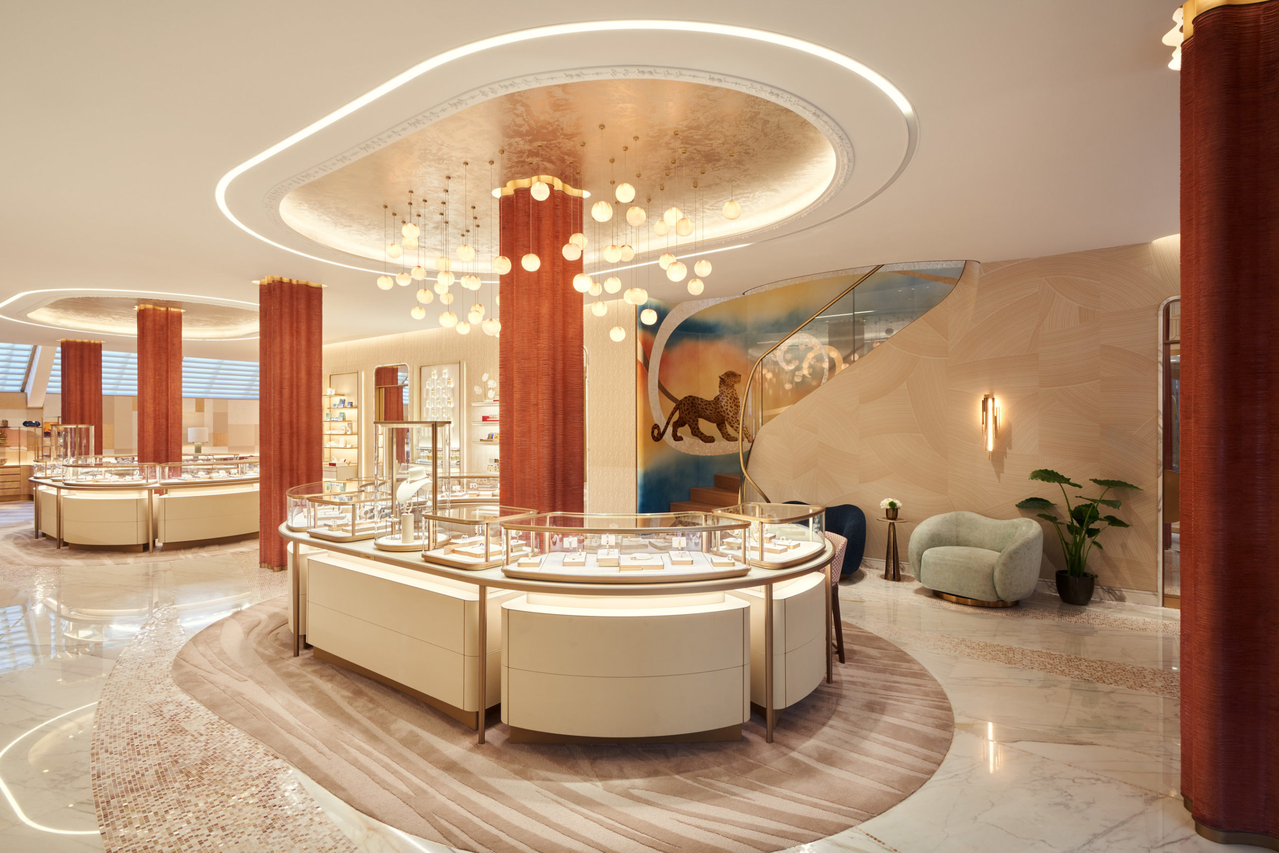 Cartier Opens Elegant Boutique in Amsterdam Visual Merchandising