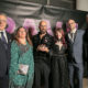 THIS PAGE (L to R) VMSD’s Publisher Murray Kasmenn; Showfield’s VP Creative Director Samar Younes and CEO Tal Zvi Nathanel; VMSD Managing Editor Carly Hagedon; Editor-in-Chief Phil Dzikiy; New York Editor Eric Feigenbaum.