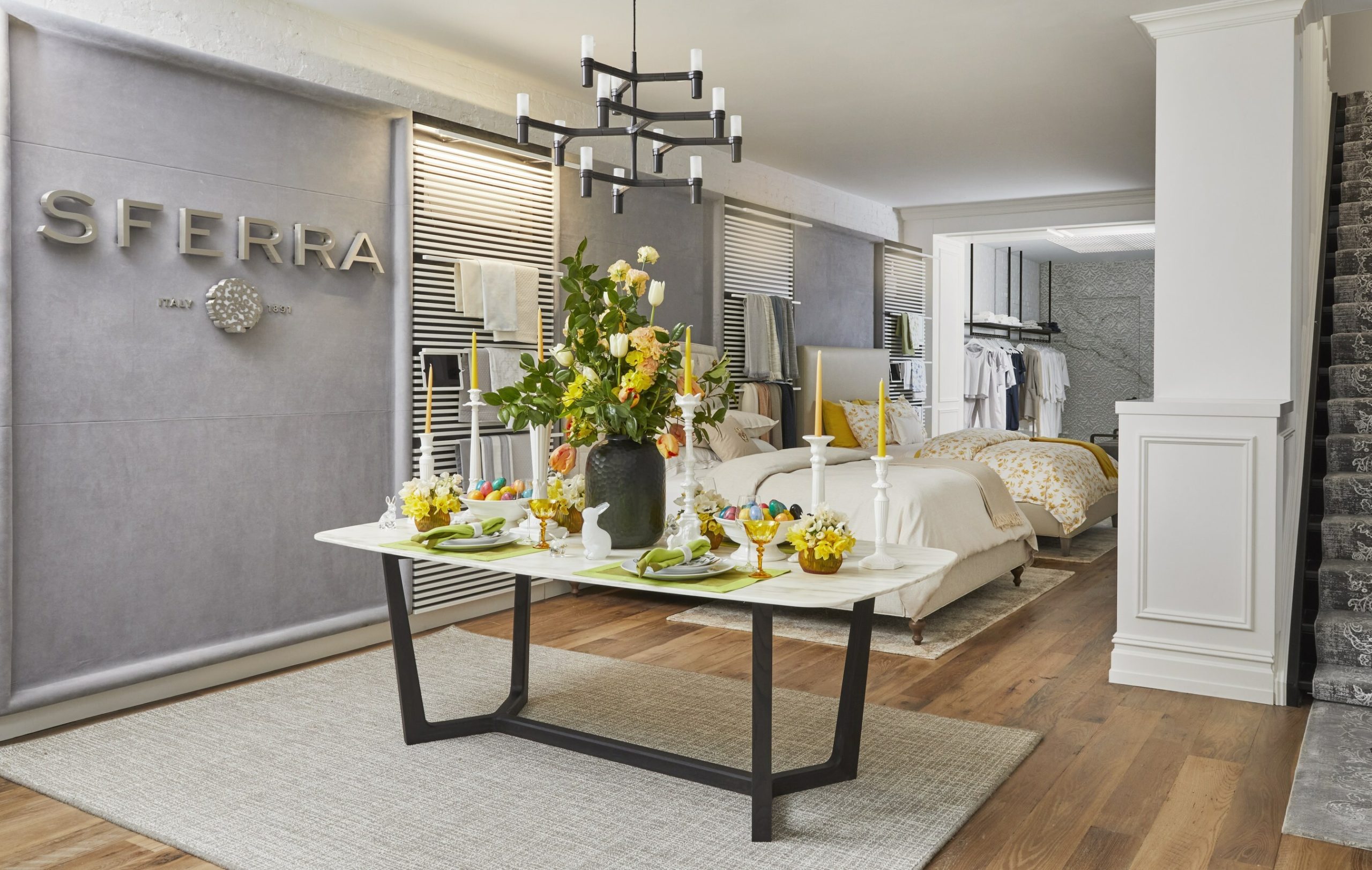 SFERRA Debuts New York Flagship Visual Merchandising and Store Design